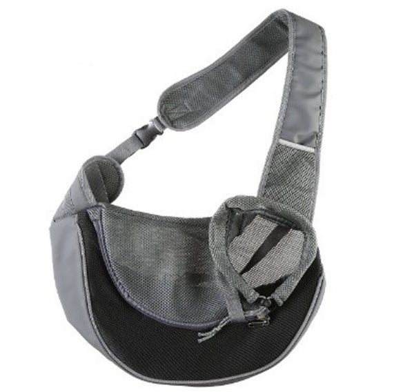 Honden of katten draagzak zwart maat S of L