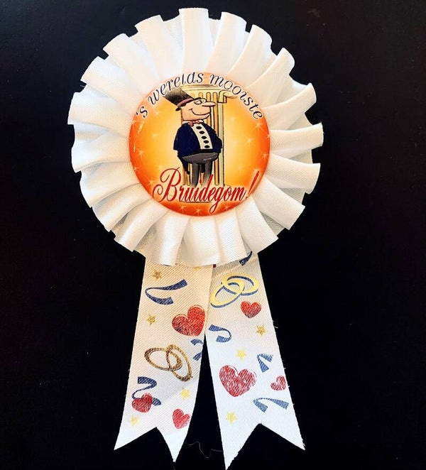 Rozet 's Werelds Mooiste Bruidegom