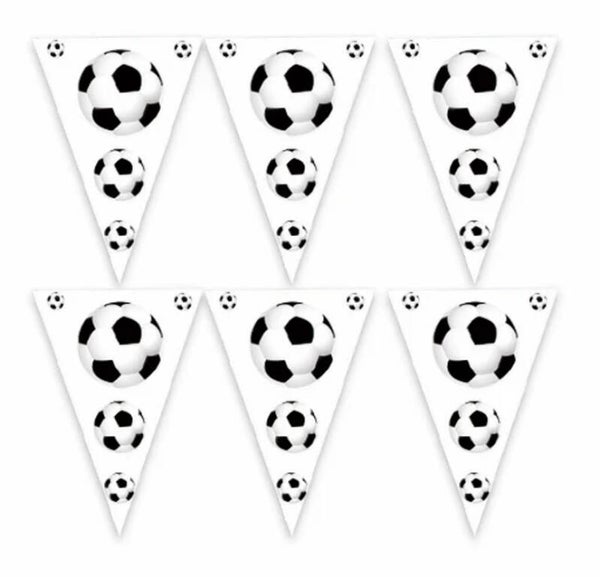 Voetbal vlaggenlijn