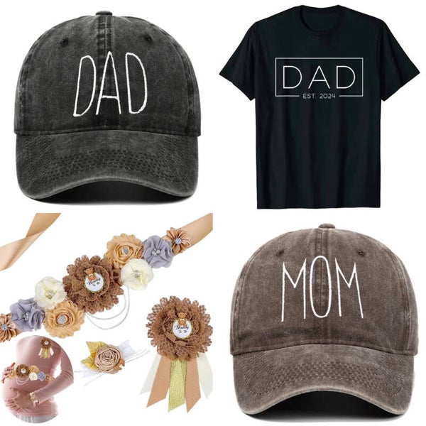 Mom en Dad te Be set 6-delig