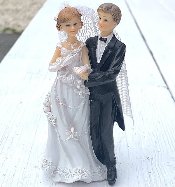 Bruidspaar Holding Hands