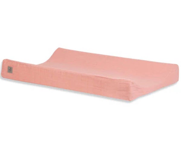 Aankleedkussenhoes Wrinkled Cotton 50x70cm - Rosewood Jollein