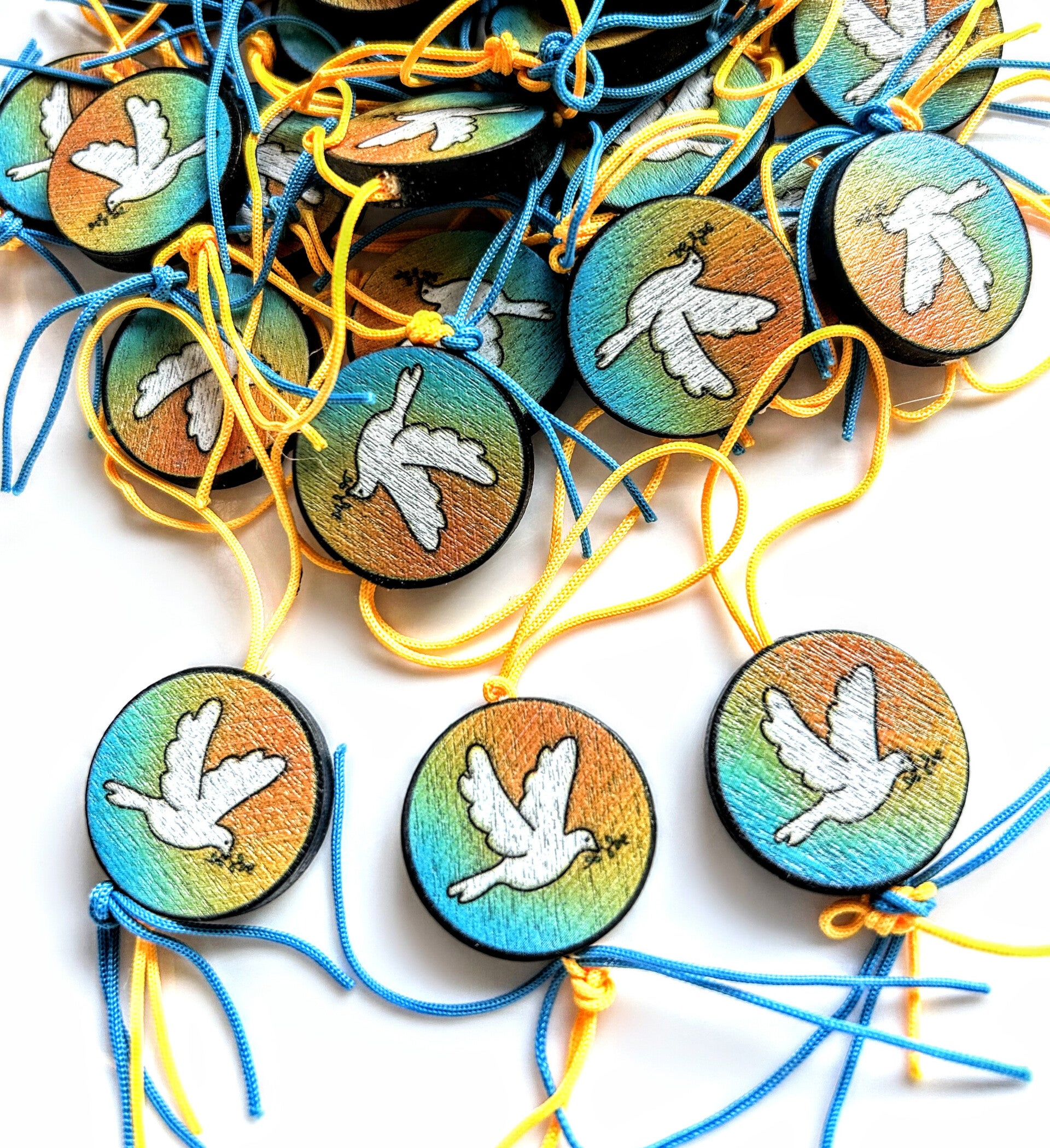 Gelukspoppetje Vredesduif