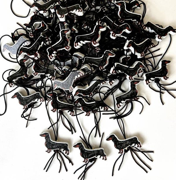 Houten gelukspoppetje Teckel