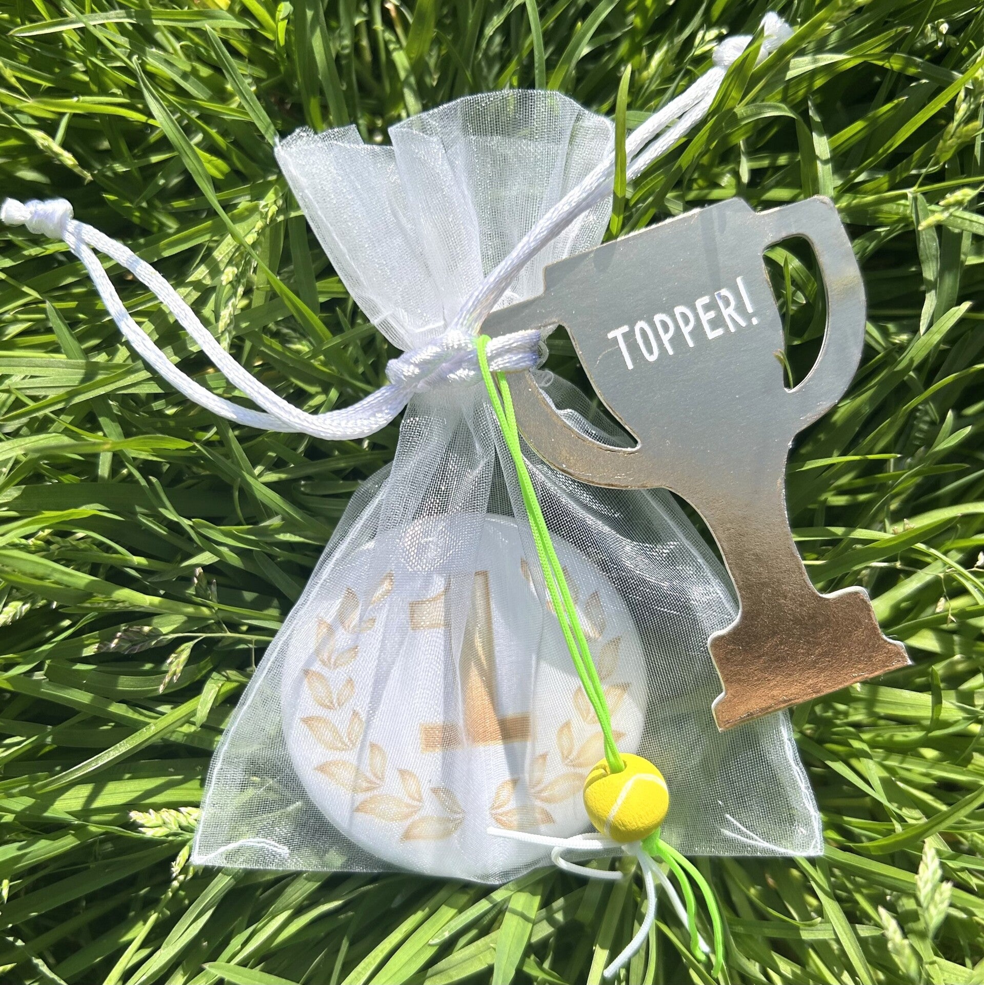 Bedankje/cadeautje Nr 1 Tennis Topper