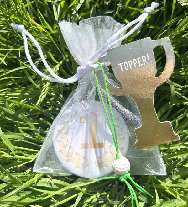 Bedankje/cadeautje Nr 1 Golf Topper