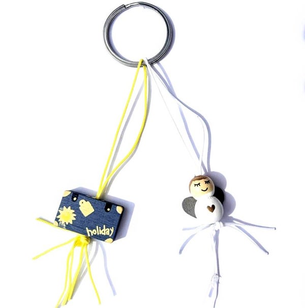 Gelukssleutelhanger Op Reis