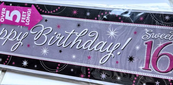 Sweet 16 spandoek van 50 x 165,1 cm