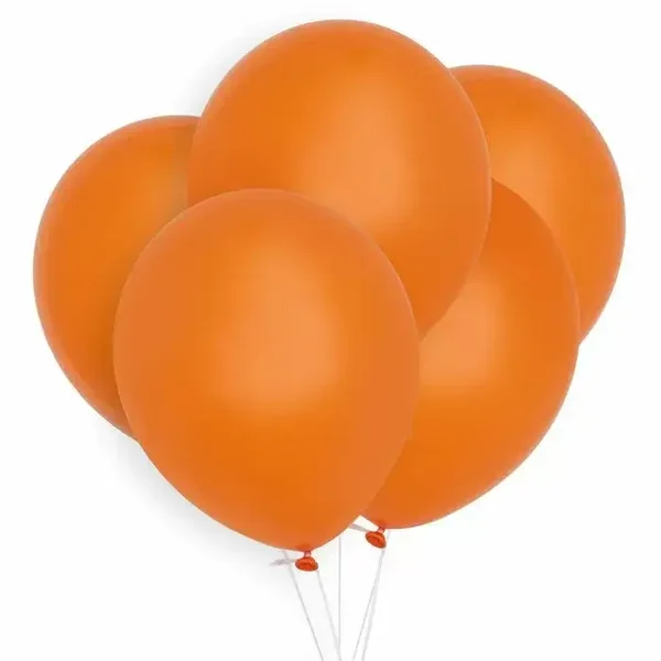 10 Oranje ballonnen