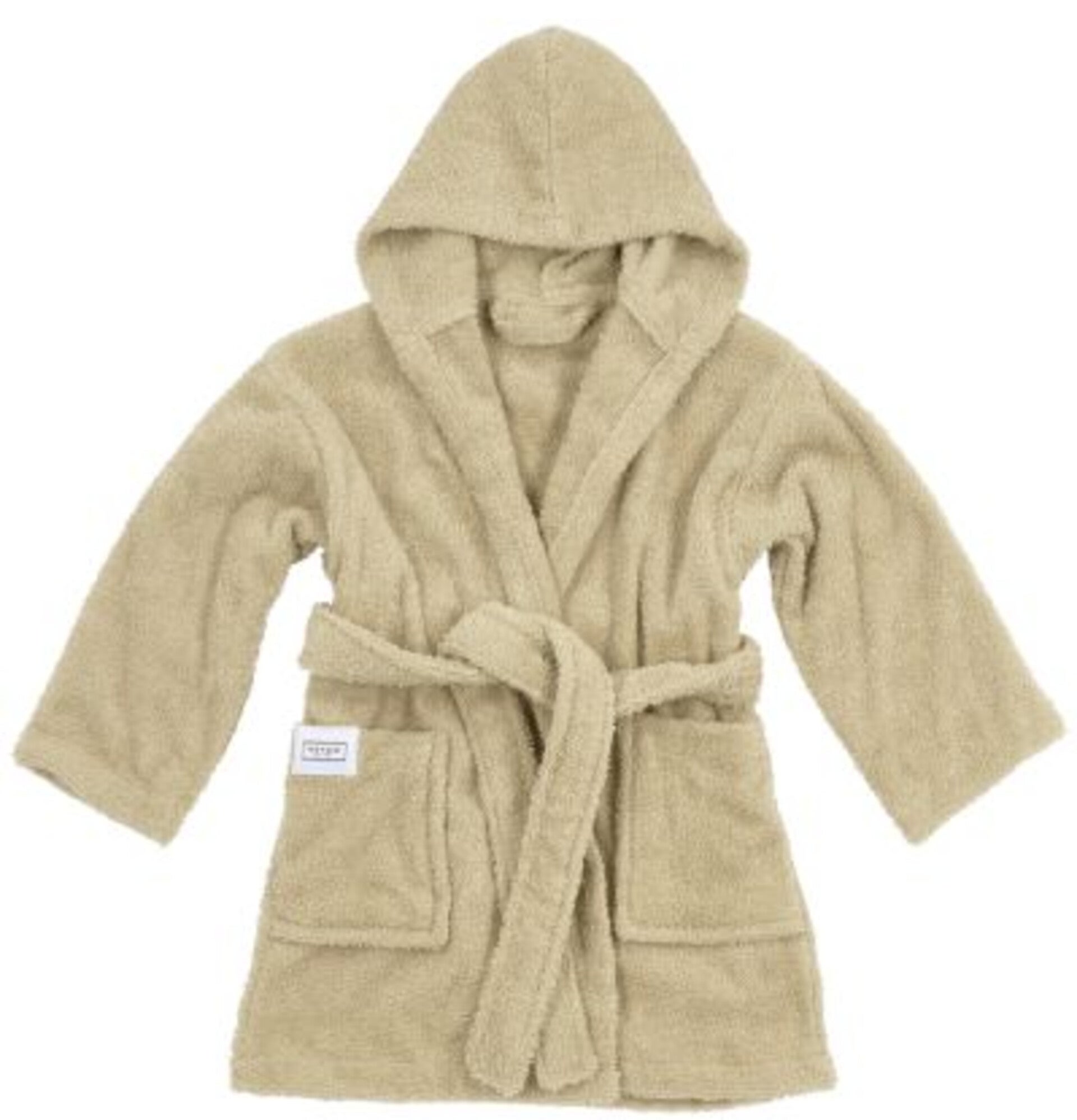Meyco baby basic badjas badstof sand