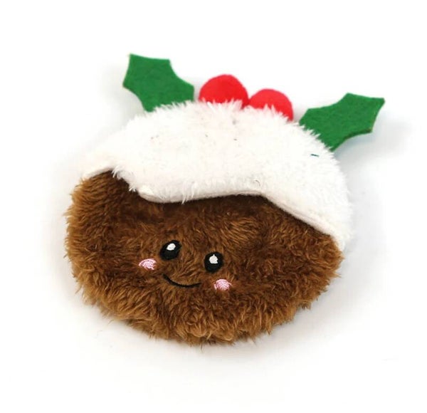 Happy Pet Kerstpudding Zonder Vulling met Knisper 13 X 11 X 1 cm