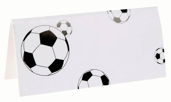 Voetbal tafel plaats kaarten
