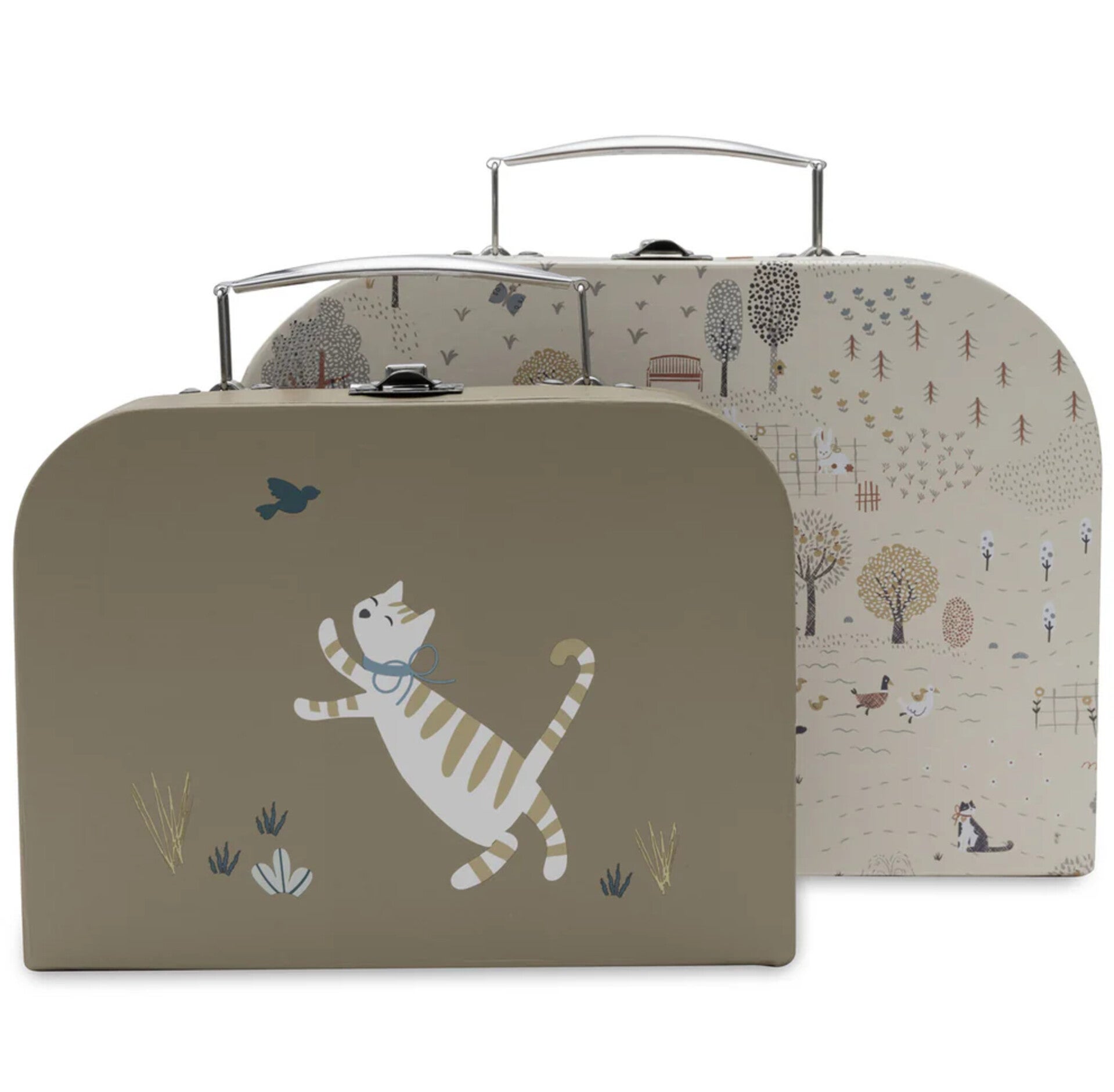Jollein speelkoffertje - Tiny Park - 2 Stuks