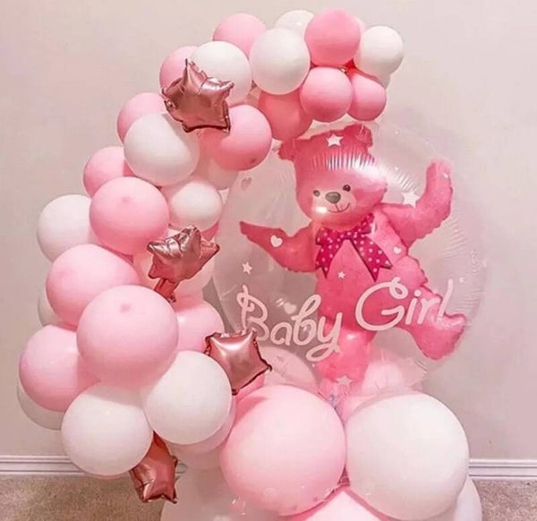 52-delige ballon set Baby Girl