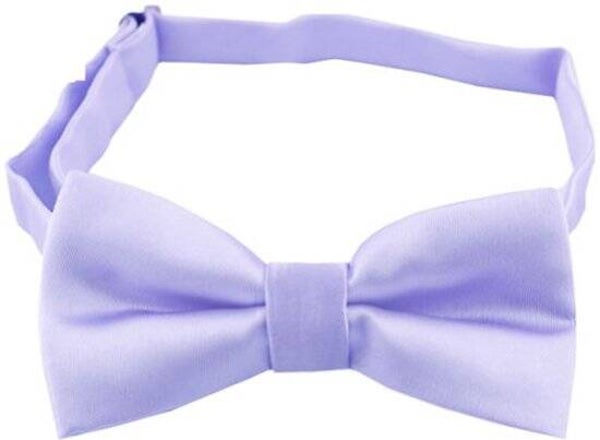 Honden strikje licht lila maat S en L