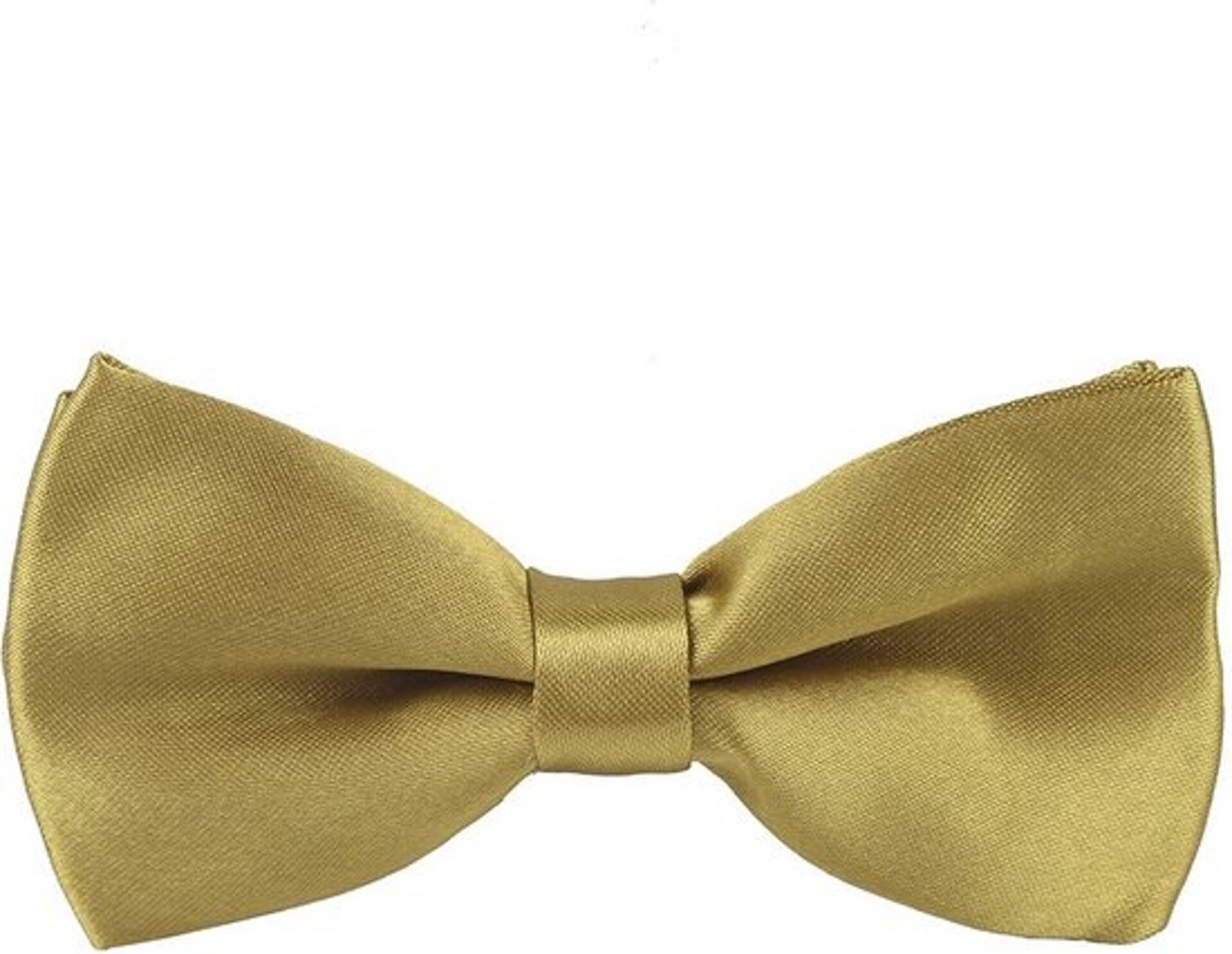 Honden strikje goud maat S en L