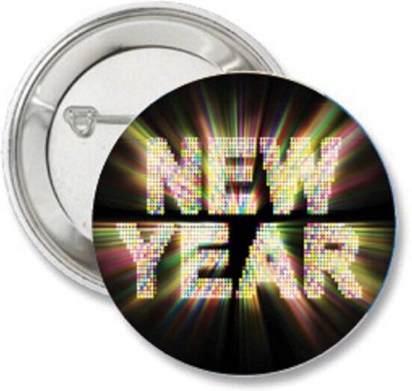Button New Year