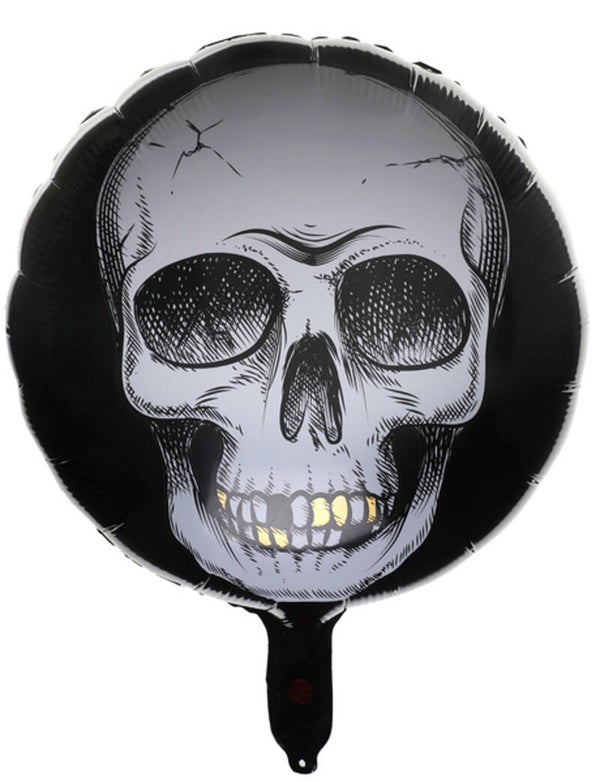 Halloween folie ballon Skull