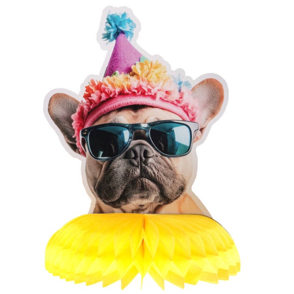 Tafel- of taart decoratie Dogs multicoloured