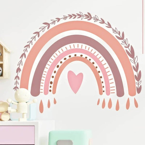 Grote muur stickerset Rainbow