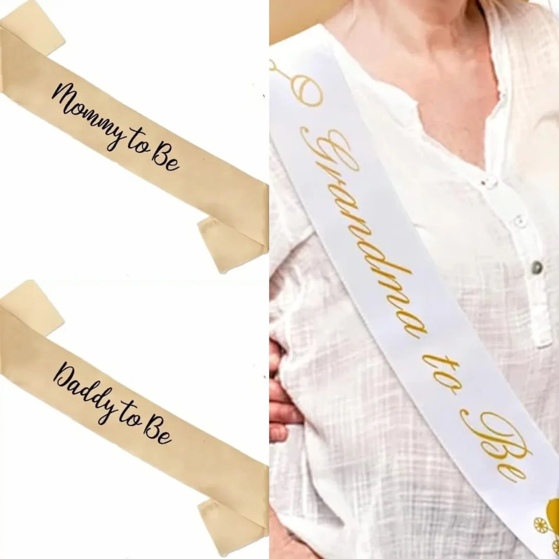 Sjerpen set Mommy, Daddy en Grandma to Be