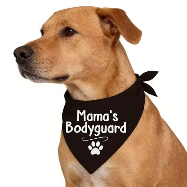 Luxe honden bandana Mama's Bodyguard