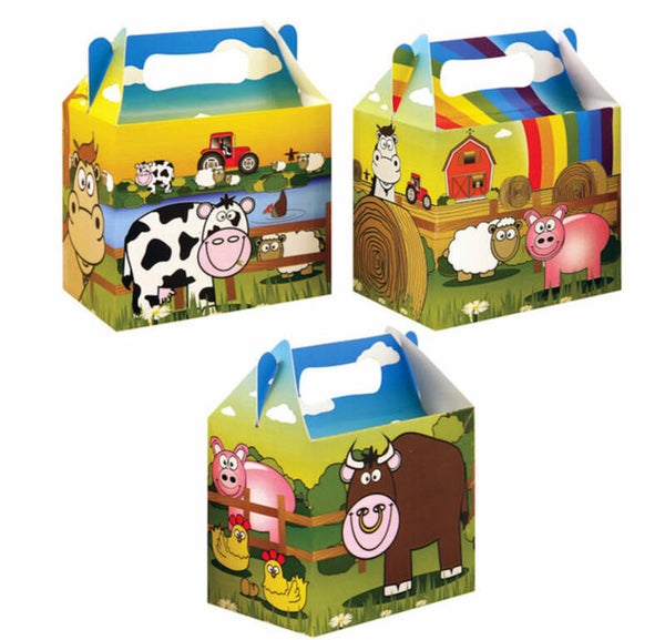 Geschenk/traktatie doosje Boerderij
