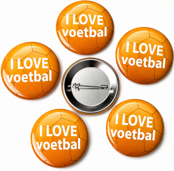 Button I Love Voetbal