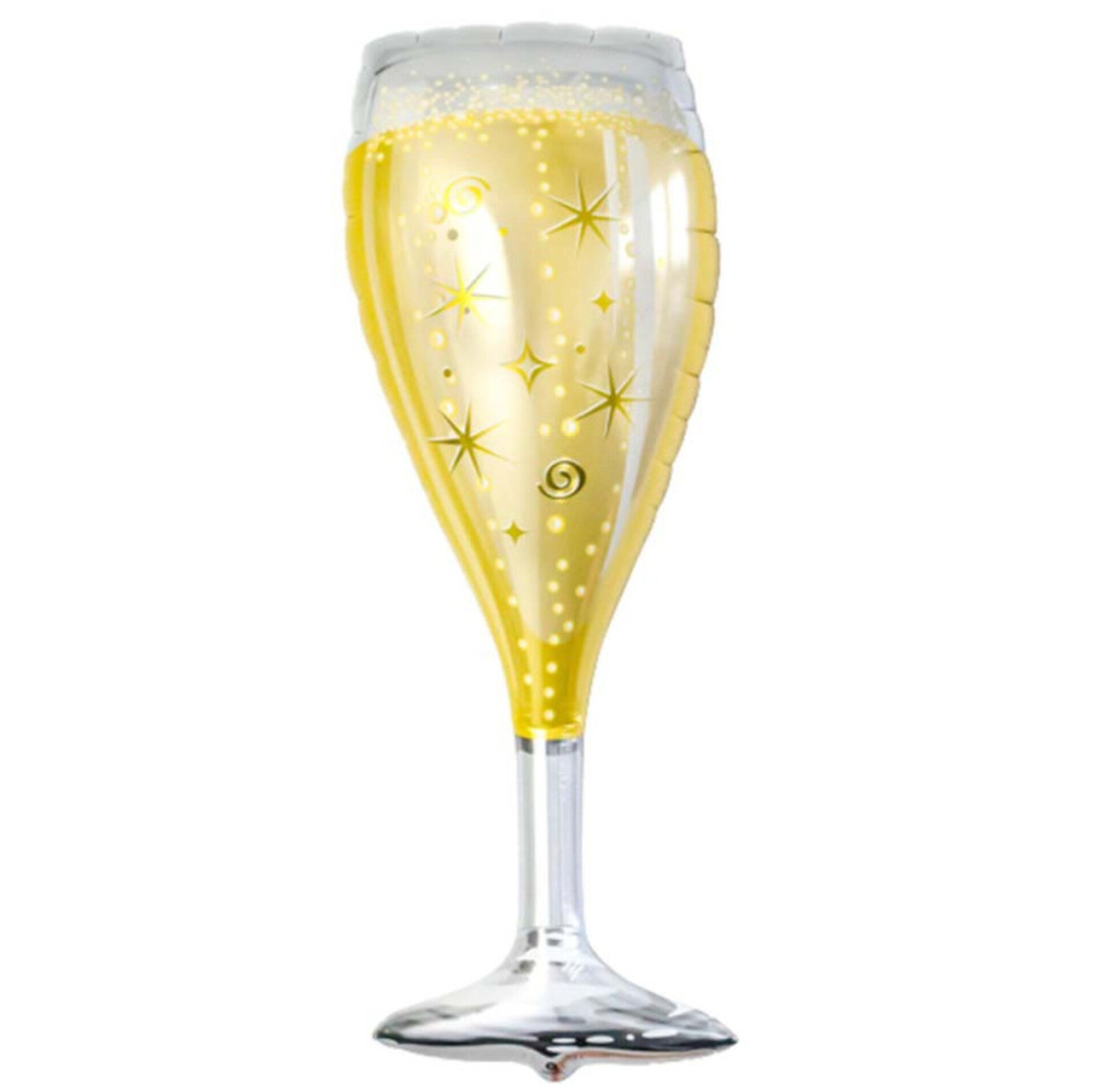Folie ballon Champagne glas XL