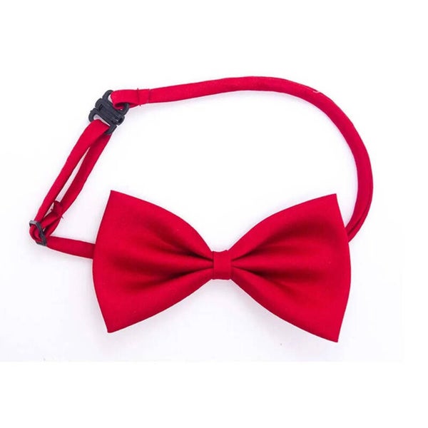 Honden strikje rood maat S en L