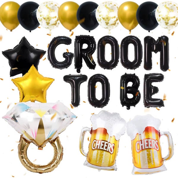 Groom to Be ballon decoratie set 29-delig