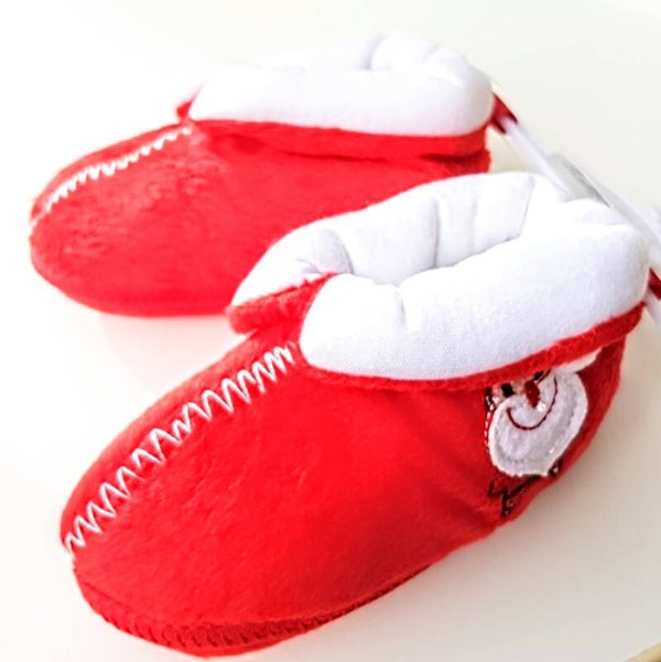 Kerst kinder slofjes van het merk Soft Touch