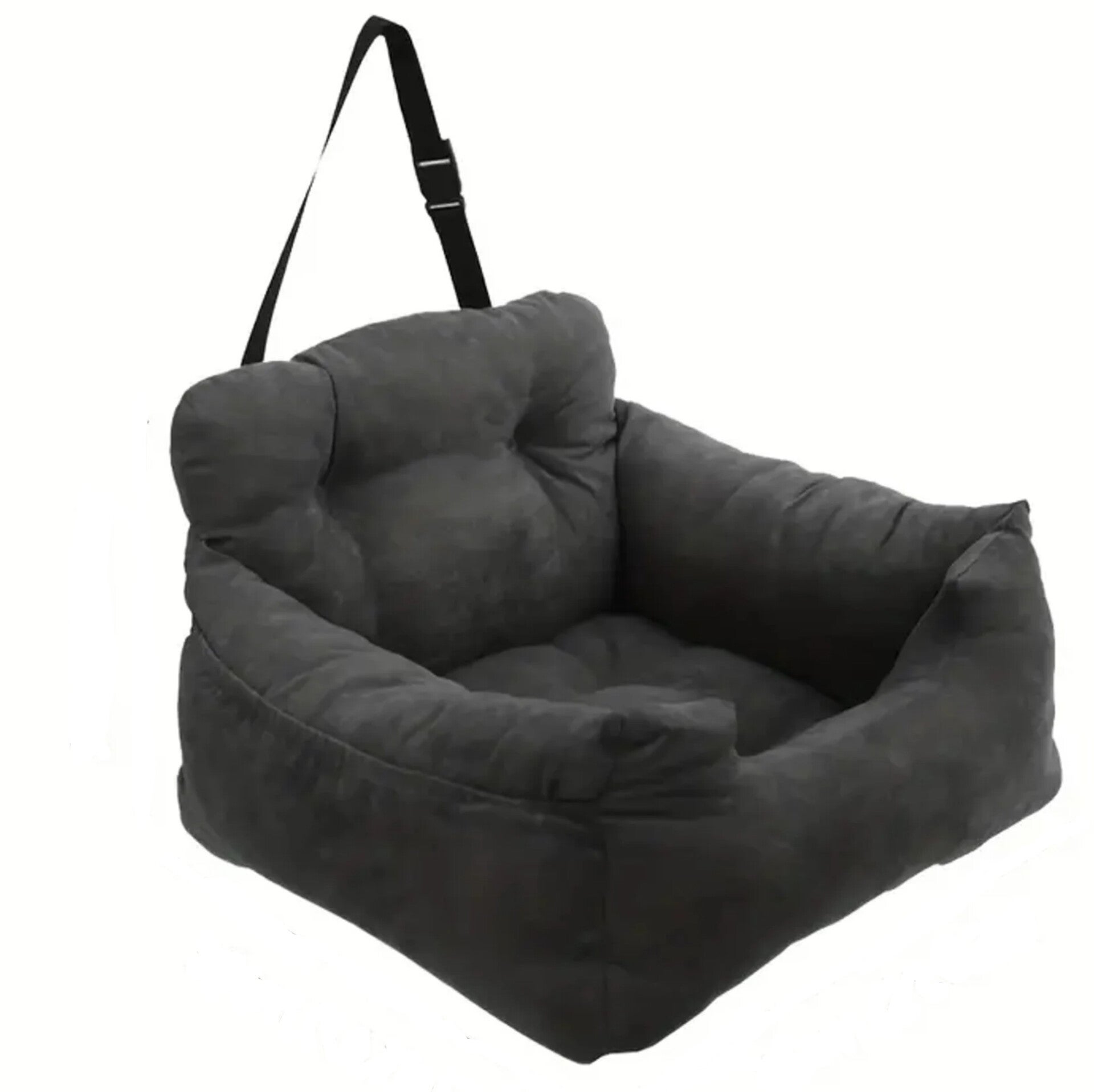 Honden auto stoel donker grijs