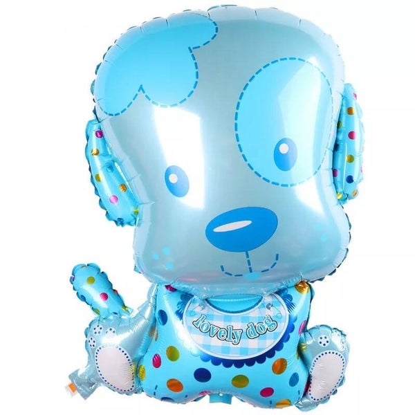 Honden puppy folie ballon boy