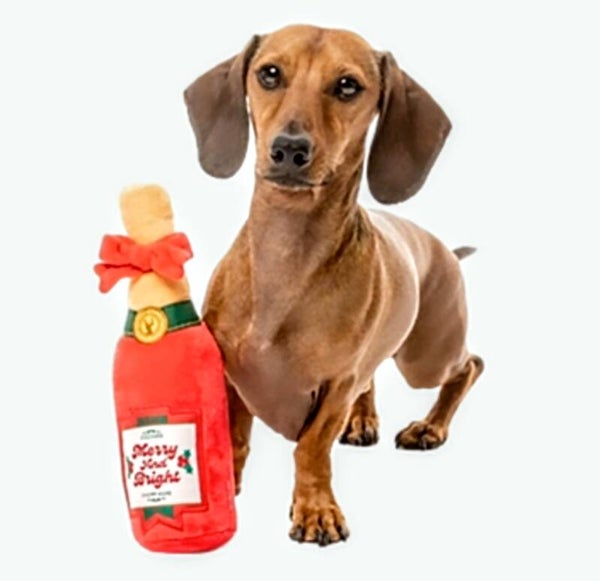 Fuzzyard Merry & Bright Chomp-Agne 25X7,5X7,5 cm