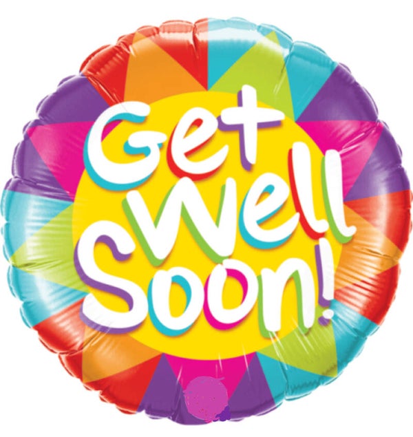 Folie ballon Get Well Soon XL