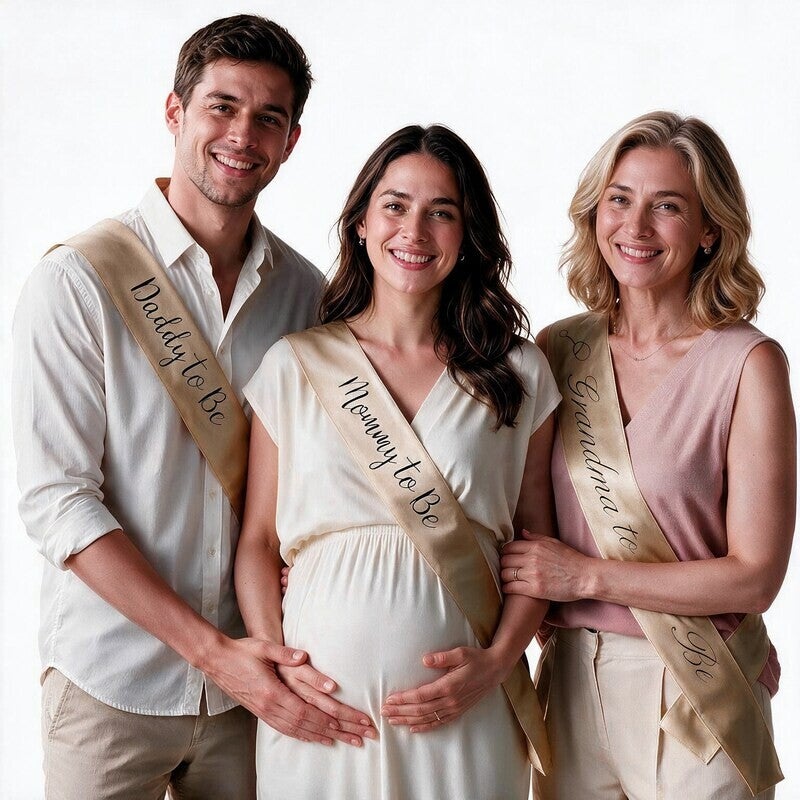 Sjerpen set Mommy, Daddy en Grandma to Be
