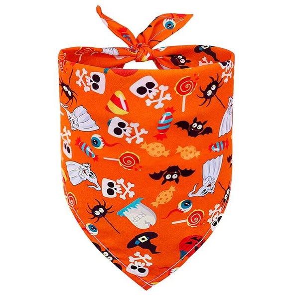 Halloween honden bandana Pumpkin Ghost