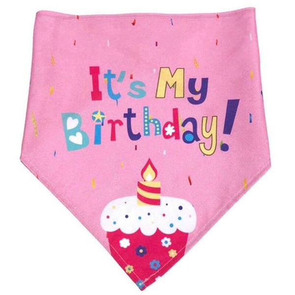 Bandana It's my Birthday roze