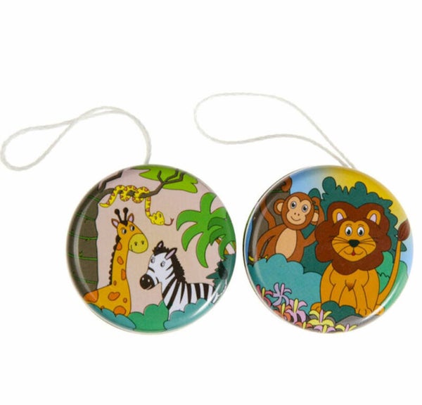 Metalen jojo Jungle dieren