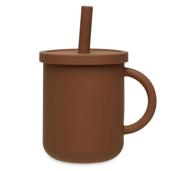 Jollein Drinkbeker Siliconen - Caramel