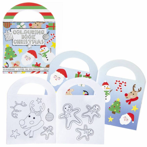 Kerst kleurboekje met stickers