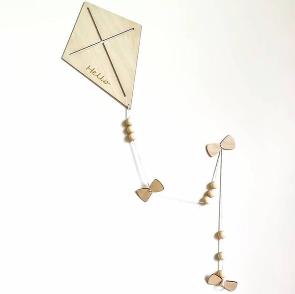 Houten vlieger wand decoratie