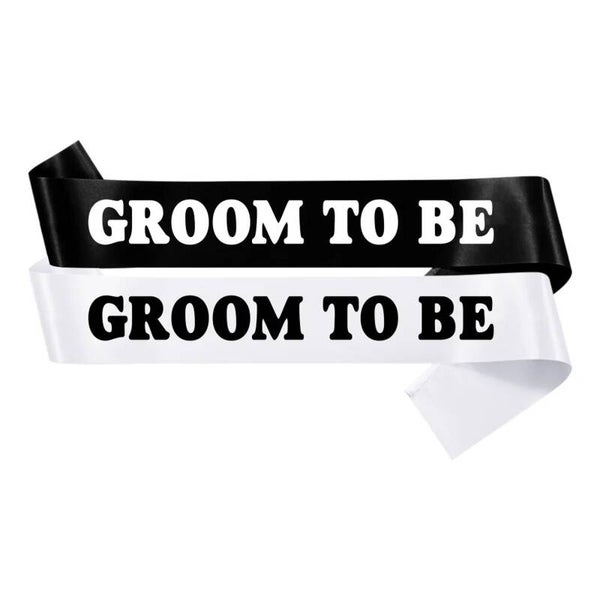 Sjerp Groom to Be wit of zwart