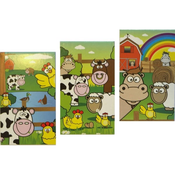 Mini notitie/kleurboekje Boerderij dieren