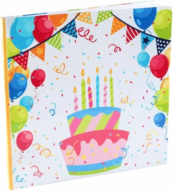 Gastenboek/fotoalbum Happy Birthday