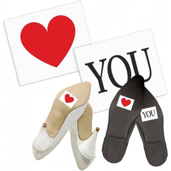 Schoensticker set Love You