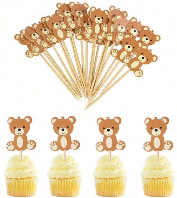 20 cupcake/cocktail prikkers Beer