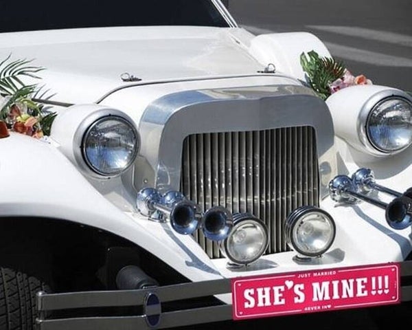 Nummerbord She's Mine
