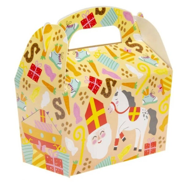 Traktatie/cadeau doosje Sinterklaas